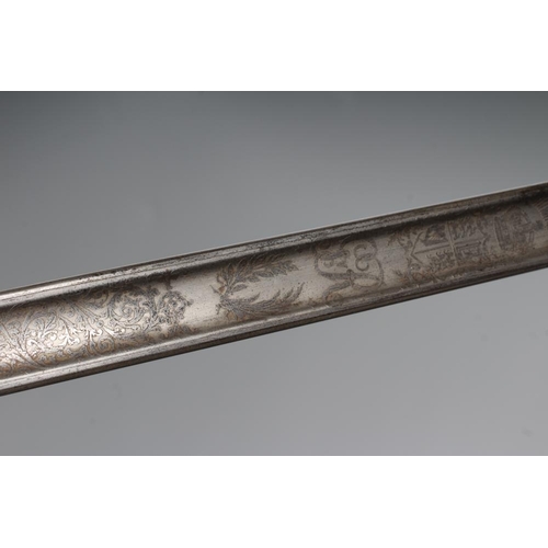 502 - AN 1897 PATTERN OFFICER'S SWORD by Henry Wilkinson of Pall Mall, the 32 1/2