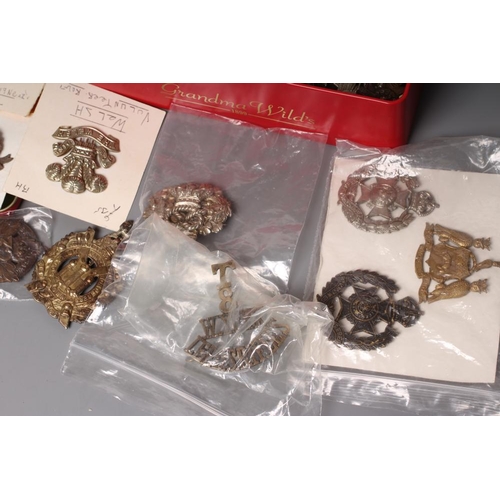 518 - FIFTY BRITISH MILITARY BADGES including Scottish, English, Irish and Canadian examples (Est. plus 24... 