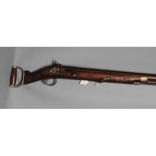 530 - A PERCUSSION PUNT GUN by Palmer, Rochester, the 54 1/2