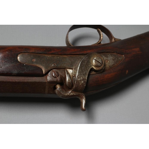 530 - A PERCUSSION PUNT GUN by Palmer, Rochester, the 54 1/2