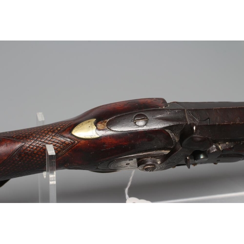 533 - A PERCUSSION MUSKET with 28 3/4