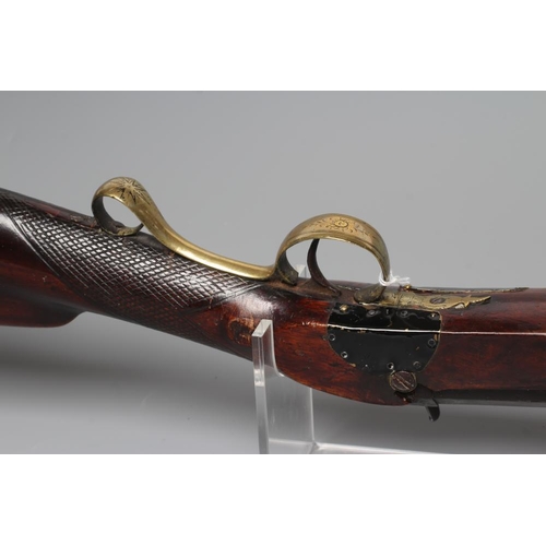 533 - A PERCUSSION MUSKET with 28 3/4