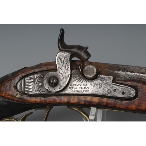 544 - A KENTUCKY MUSKET with 37 1/2