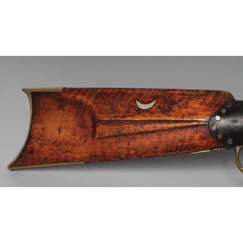 544 - A KENTUCKY MUSKET with 37 1/2