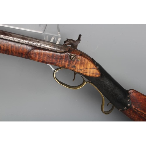 544 - A KENTUCKY MUSKET with 37 1/2