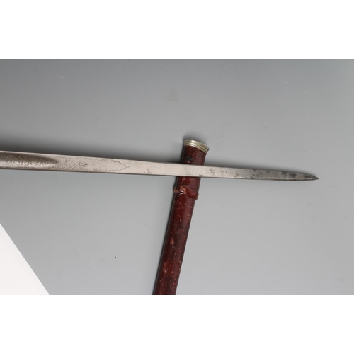 548 - A BRITISH 1895 PATTERN INFANTRY OFFICER'S SWORD by Manton & Co. Calcutta, the 32 1/2