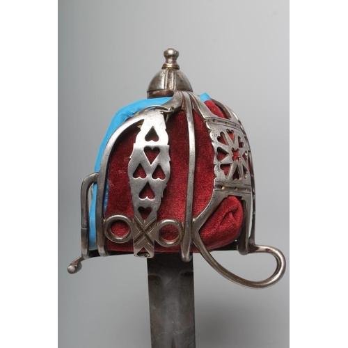 560 - AN 1828 PATTERN HIGHLAND INFANTRY OFFICER'S BROADSWORD for the 71st Highland Light Infantry, with 29... 