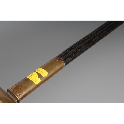 593 - A 1796 PATTERN INFANTRY OFFICER'S SWORD, the 32 1/2