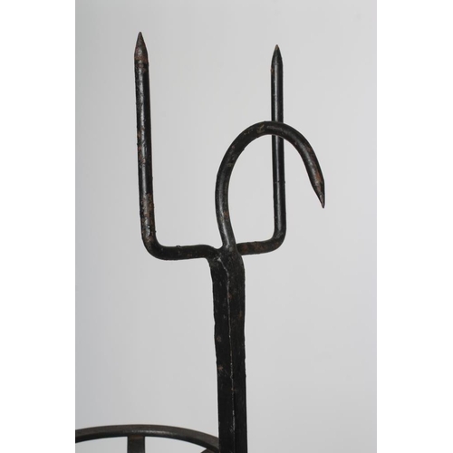 404 - AN EARLY GEORGIAN STYLE CAST IRON FIREBACK, 19th century, of oblong form with arched crest over the ... 