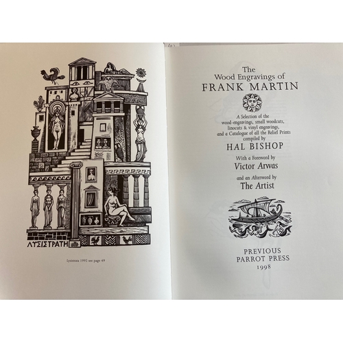 315 - FRANK MARTH - The Wood Engravings ..., Hal Bishop, Previous Parrot Press, 1998, No.213 of a Ltd. ed.... 