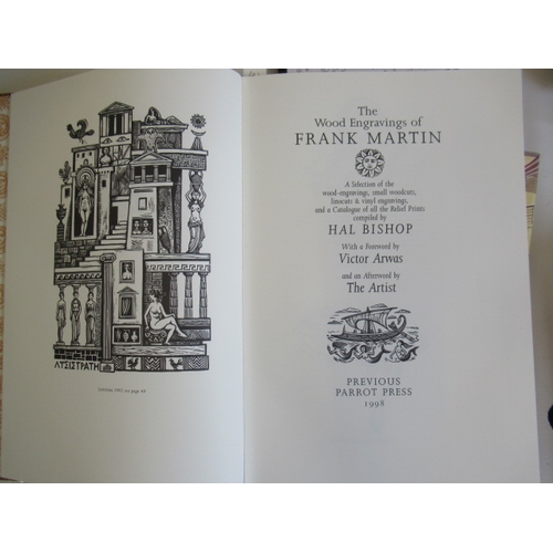 315 - FRANK MARTH - The Wood Engravings ..., Hal Bishop, Previous Parrot Press, 1998, No.213 of a Ltd. ed.... 