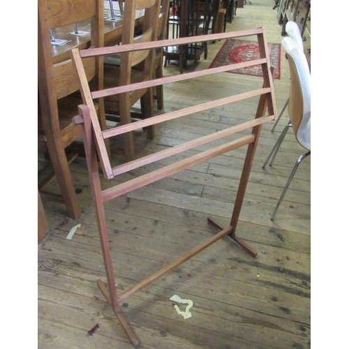 963 - TEAK TOWEL RAIL