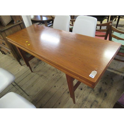 964 - METAMORPHIC TRIOH TEAK DANISH DINING TABLE