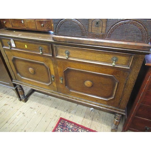 969 - OAK SIDEBOARD