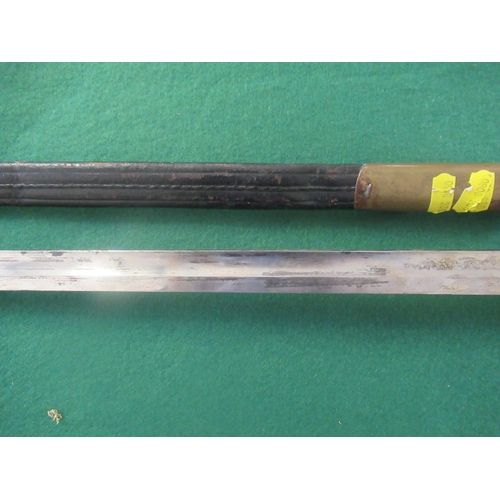 593 - A 1796 PATTERN INFANTRY OFFICER'S SWORD, the 32 1/2