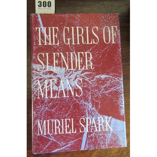 300 - THE PRIME OF MISS JEAN BRODIE, Muriel Spark, 1961, Macmillan, 1st edition WITH The Girl of Slender M... 