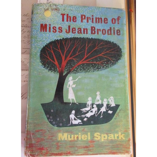 300 - THE PRIME OF MISS JEAN BRODIE, Muriel Spark, 1961, Macmillan, 1st edition WITH The Girl of Slender M... 