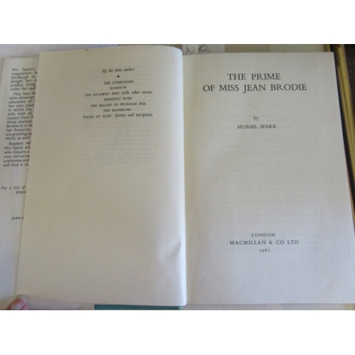 300 - THE PRIME OF MISS JEAN BRODIE, Muriel Spark, 1961, Macmillan, 1st edition WITH The Girl of Slender M... 