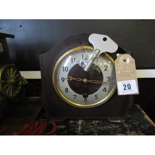 20 - SMITHS ENFIELD BAKELITE CLOCK