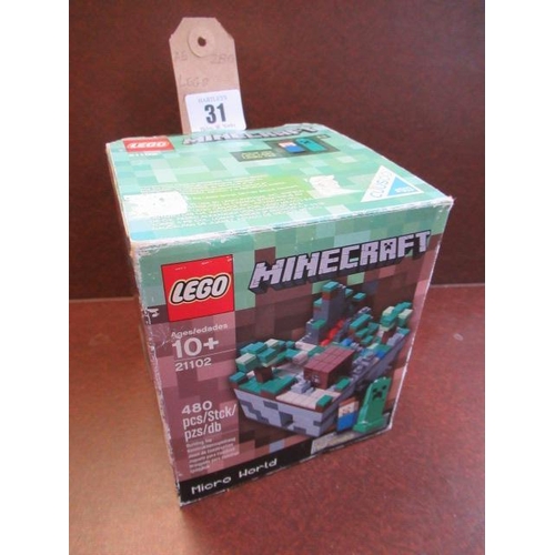 31 - LEGO MINECRAFT