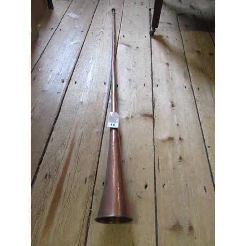 48 - COPPER POST HORN