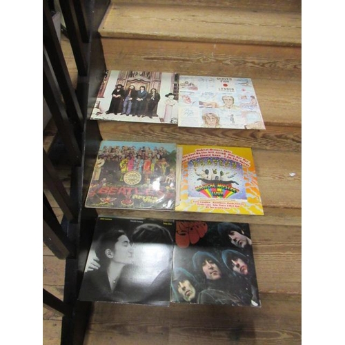 74 - QUANTITY OF BEATLES AND JOHN LENNON LP RECORDS