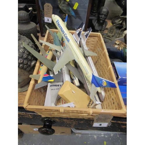 4 - BOX OF MODEL PLANES