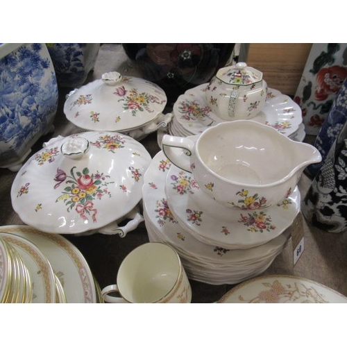 60 - ROYAL DOULTON OLD LEEDS SPRAYS DINNERWARE