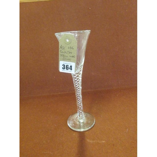 364 - AIR TWIST WINE GLASS