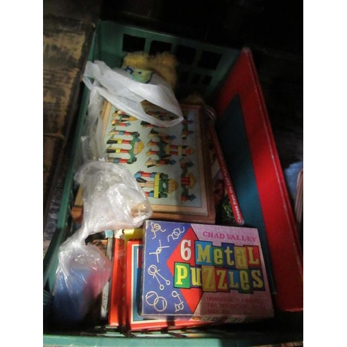 62 - BOX OF CHILDREN'S BOOKS TOYS AND GAMES