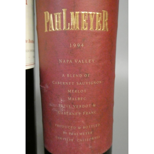 192 - 2 bottles Napa Valley 1994 vintage red wines, comprising 1 Pahlmeyer, and 1 Philip Togni cabernet sa... 