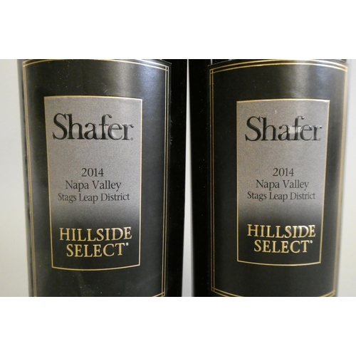 200 - 2 bottles Shafer, 2014, Hillside Select, Napa Valley Stags Leap District (Est. plus 24% premium inc.... 