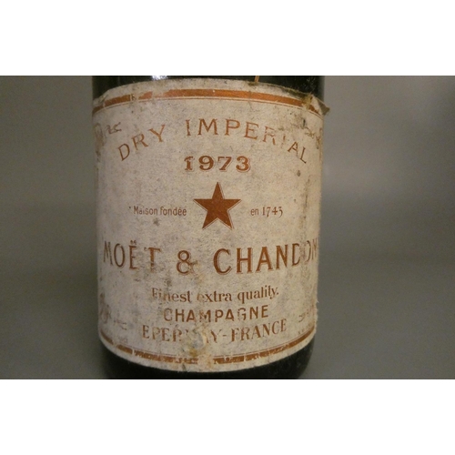 229 - 1 bottle Moet & Chandon, 1973, Dry Imperial champagne (Est. plus 24% premium inc. VAT)