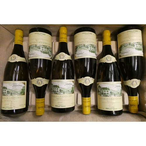 441 - 6 bottles Vaudesir, Chablis Grand Cru, 2006, Domaine Billaud-Simon (Est. plus 24% premium inc. VAT)