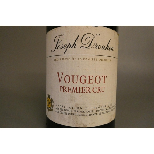 453 - 1 bottle Vougeot, 2014, Joseph Drouhin, premier cru (Est. plus 24% premium inc. VAT)