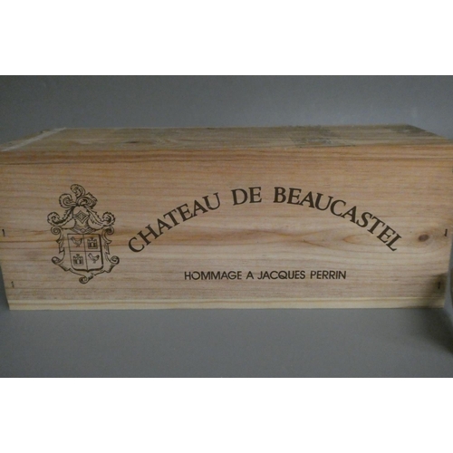 461 - 1 bottle Chateau Beaucastel, 1998, Hommage a Jacques Perrin, OWC (Est. plus 24% premium inc. VAT)