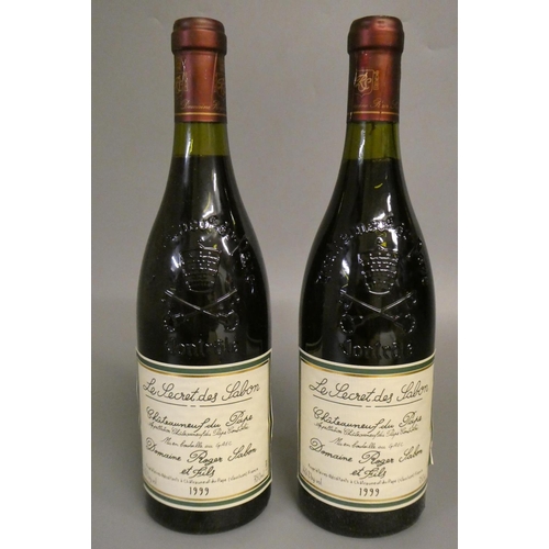 465 - 2 bottles Le Secret des Sabon, 1999, Chateauneuf-du-Pape, Domaine Roger Sabon (Est. plus 24% premium... 