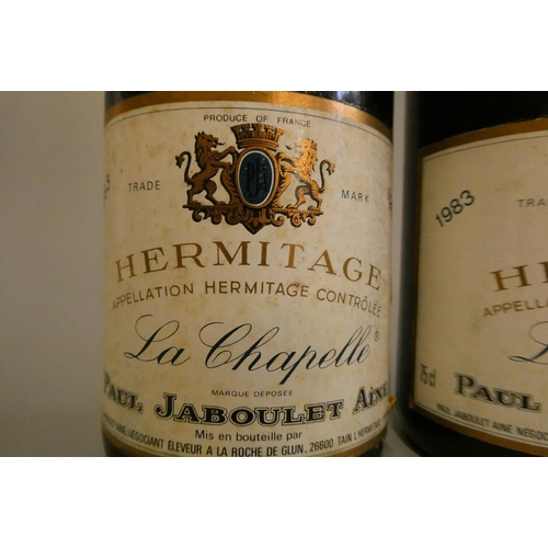 469 - 2 bottles Hermitage, 1983, La Chapelle, Paul Jaboulet Aine (Est. plus 24% premium inc. VAT)