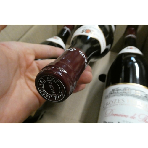 490 - 6 bottles Crozes Hermitage, 2017, Domaine de Thalabert, Paul Jaboulet Aine, OC (Est. plus 24% premiu... 