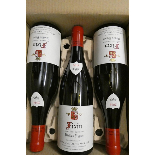 495 - 6 bottles Fixin, 2014, Vieilles Vignes, Domaine Denis Mortet, OC (Est. plus 24% premium inc. VAT)