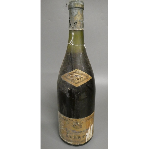 501 - 1 magnum Le Montrachet, 1970, Apellation Bourgogne controlee, Averys label (Est. plus 24% premium in... 