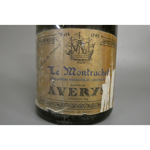 501 - 1 magnum Le Montrachet, 1970, Apellation Bourgogne controlee, Averys label (Est. plus 24% premium in... 