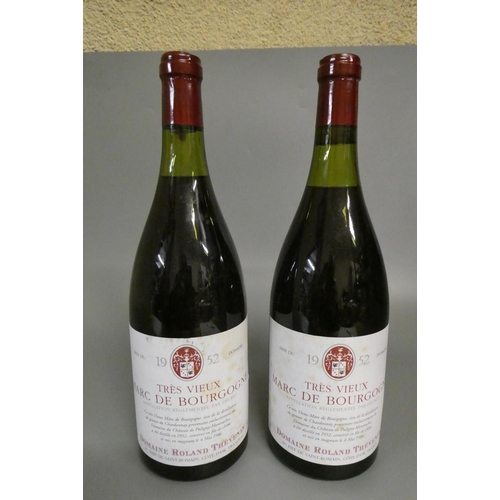 502 - 2 magnums Tres Vieux Marc de Bourgogne, 1952, Domaine Roland Thevenin (Est. plus 24% premium inc. VA... 