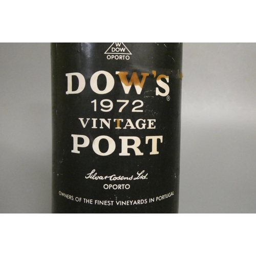 75 - 1 bottle Dow's 1972 vintage port (Est. plus 24% premium inc. VAT)