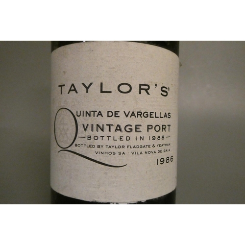 85 - 1 bottle Taylors 1986 vintage port (Est. plus 24% premium inc. VAT)