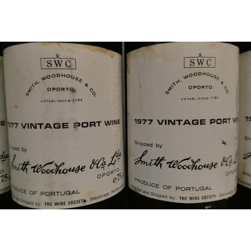 88 - 7 bottles Smith Woodhouse & Co. 1977 vintage port (Est. plus 24% premium inc. VAT)