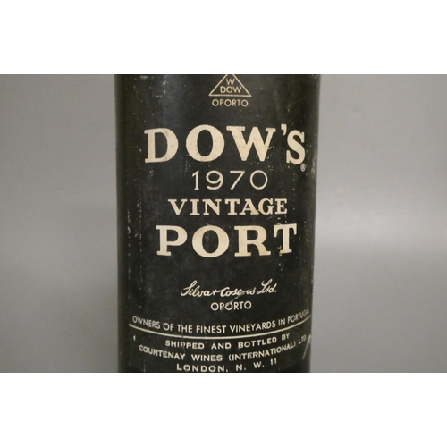 92 - 1 bottle Dow's 1970 vintage port (Est. plus 24% premium inc. VAT)