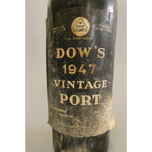 97 - 1 bottle Dow's 1947 vintage port (Est. plus 24% premium inc. VAT)