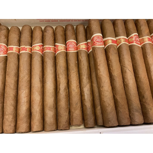 46 - 23 Romeo Y Julieta Arguelles Habana cigars in a Punch box, together with another box containing 3 Ca... 