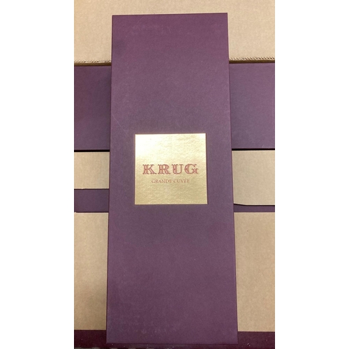 218 - 1 bottle Krug champagne, grande cuvee, boxed